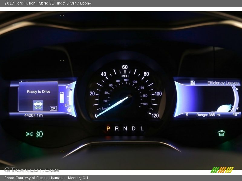 Ingot Silver / Ebony 2017 Ford Fusion Hybrid SE