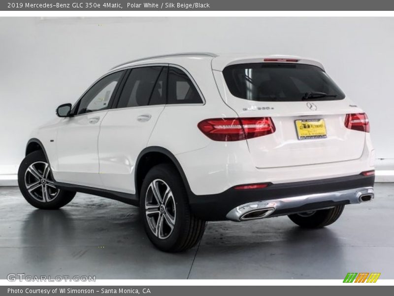 Polar White / Silk Beige/Black 2019 Mercedes-Benz GLC 350e 4Matic