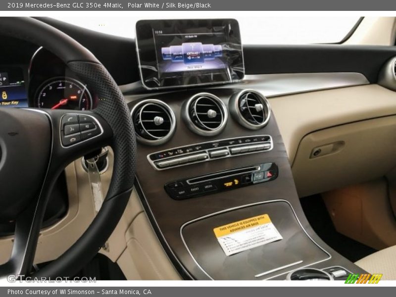Controls of 2019 GLC 350e 4Matic