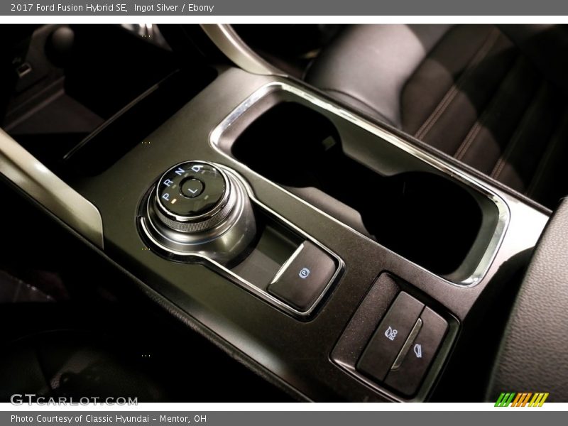 Ingot Silver / Ebony 2017 Ford Fusion Hybrid SE