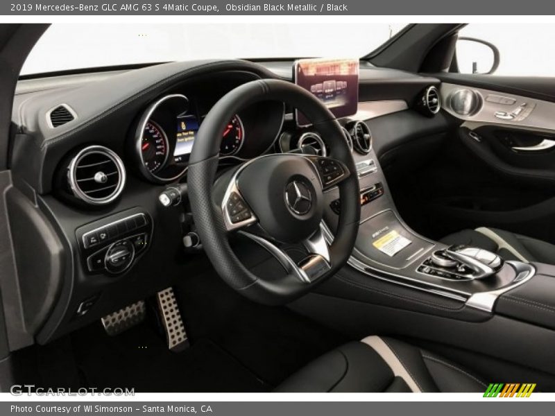 Obsidian Black Metallic / Black 2019 Mercedes-Benz GLC AMG 63 S 4Matic Coupe