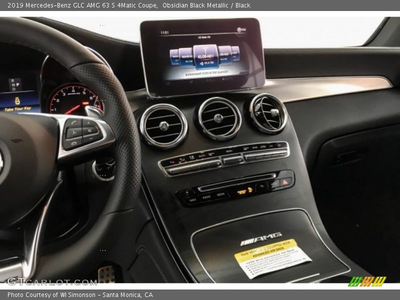 Controls of 2019 GLC AMG 63 S 4Matic Coupe