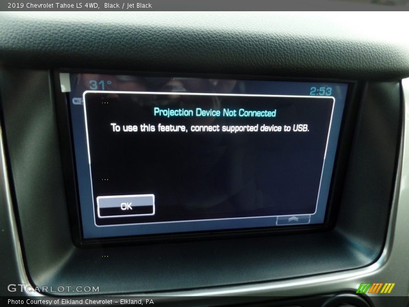 Black / Jet Black 2019 Chevrolet Tahoe LS 4WD