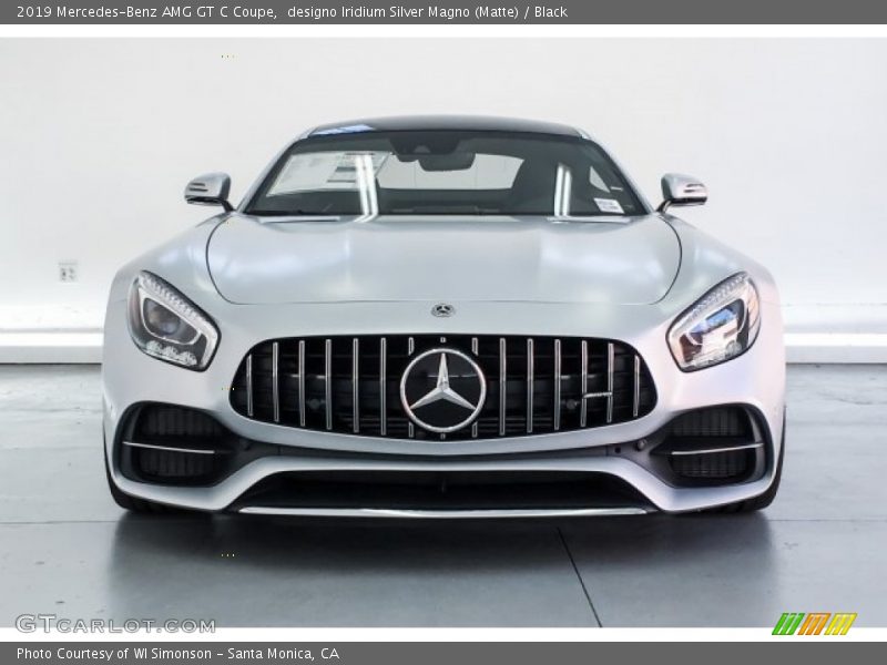 designo Iridium Silver Magno (Matte) / Black 2019 Mercedes-Benz AMG GT C Coupe