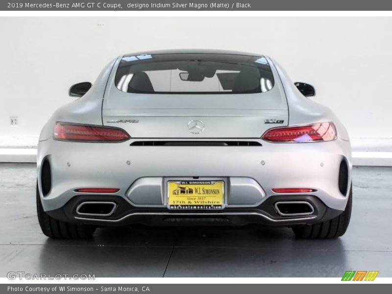designo Iridium Silver Magno (Matte) / Black 2019 Mercedes-Benz AMG GT C Coupe