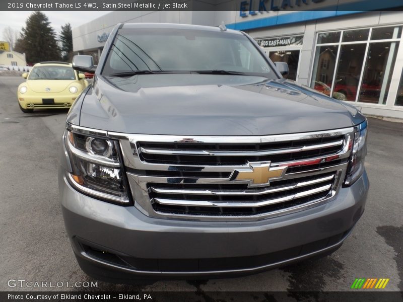Satin Steel Metallic / Jet Black 2019 Chevrolet Tahoe LS 4WD