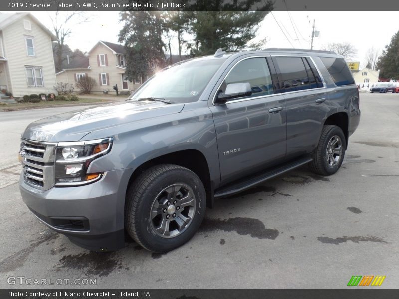 Satin Steel Metallic / Jet Black 2019 Chevrolet Tahoe LS 4WD
