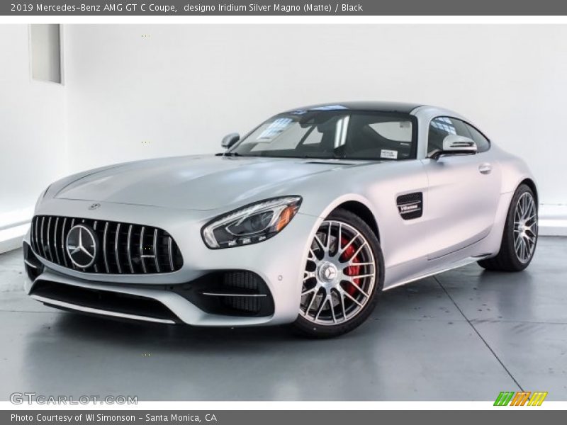  2019 AMG GT C Coupe designo Iridium Silver Magno (Matte)