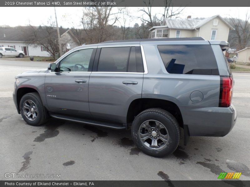 Satin Steel Metallic / Jet Black 2019 Chevrolet Tahoe LS 4WD
