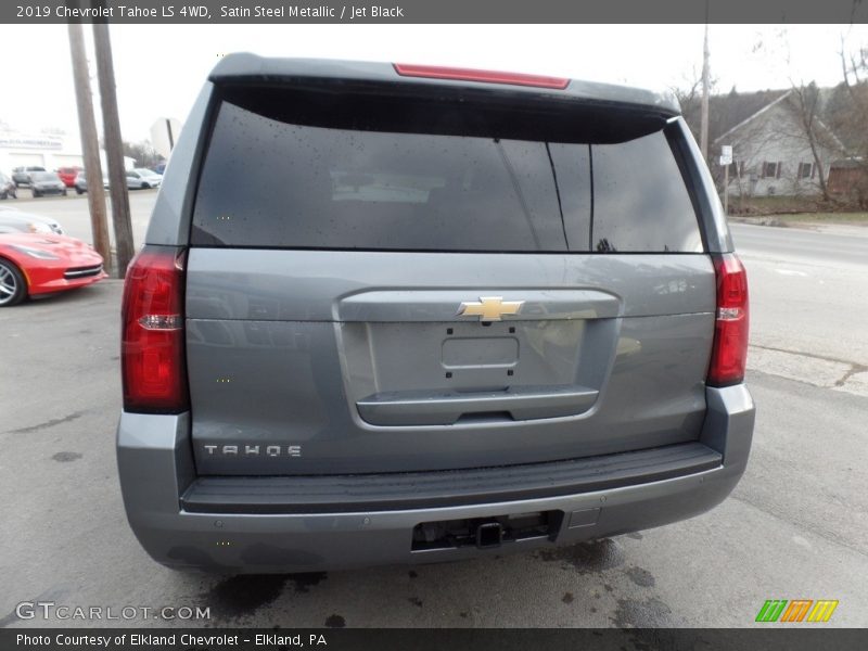 Satin Steel Metallic / Jet Black 2019 Chevrolet Tahoe LS 4WD