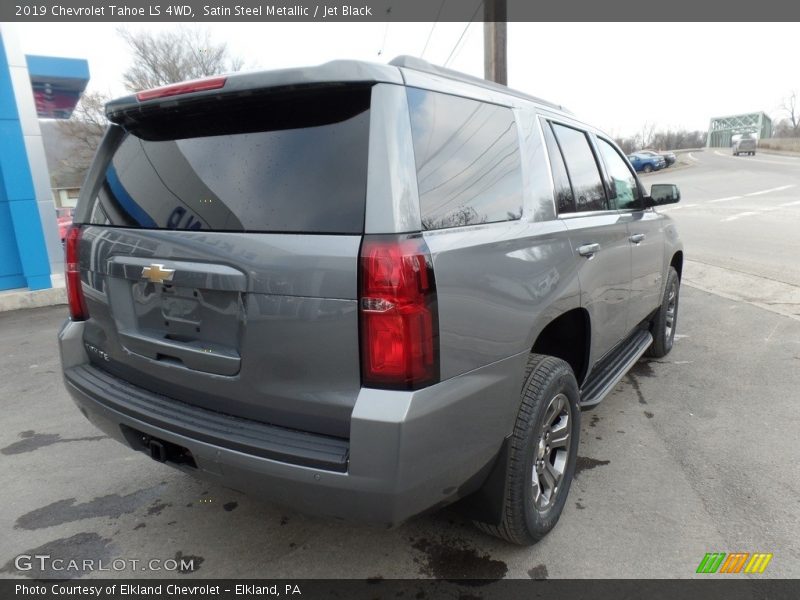 Satin Steel Metallic / Jet Black 2019 Chevrolet Tahoe LS 4WD