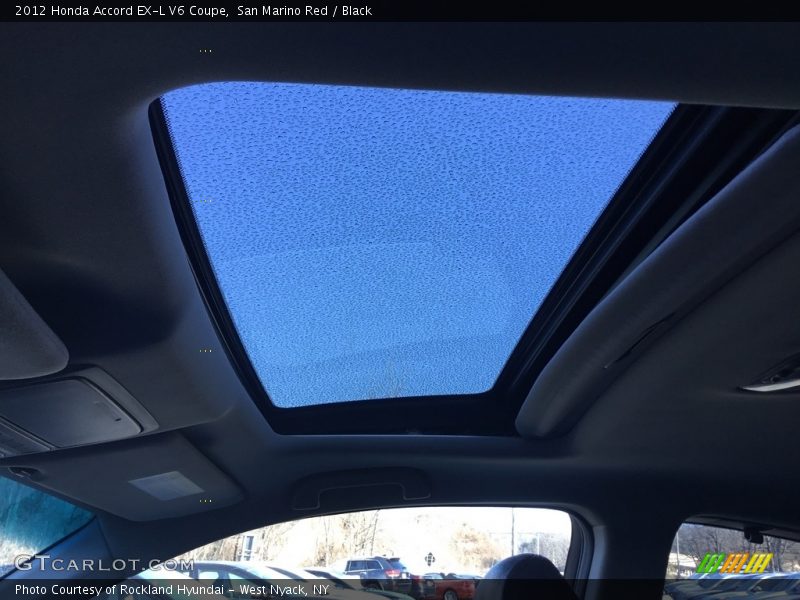 San Marino Red / Black 2012 Honda Accord EX-L V6 Coupe