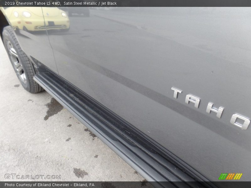 Satin Steel Metallic / Jet Black 2019 Chevrolet Tahoe LS 4WD