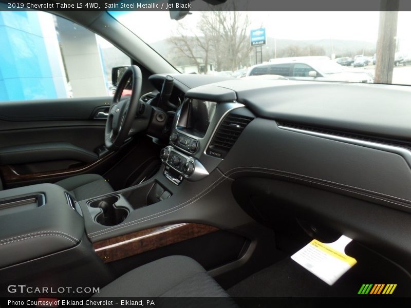 Satin Steel Metallic / Jet Black 2019 Chevrolet Tahoe LS 4WD