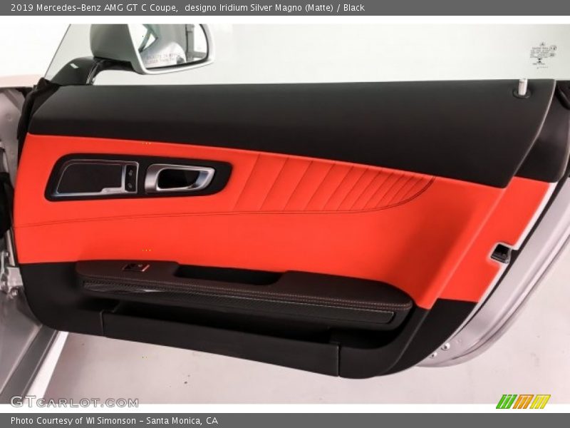 Door Panel of 2019 AMG GT C Coupe