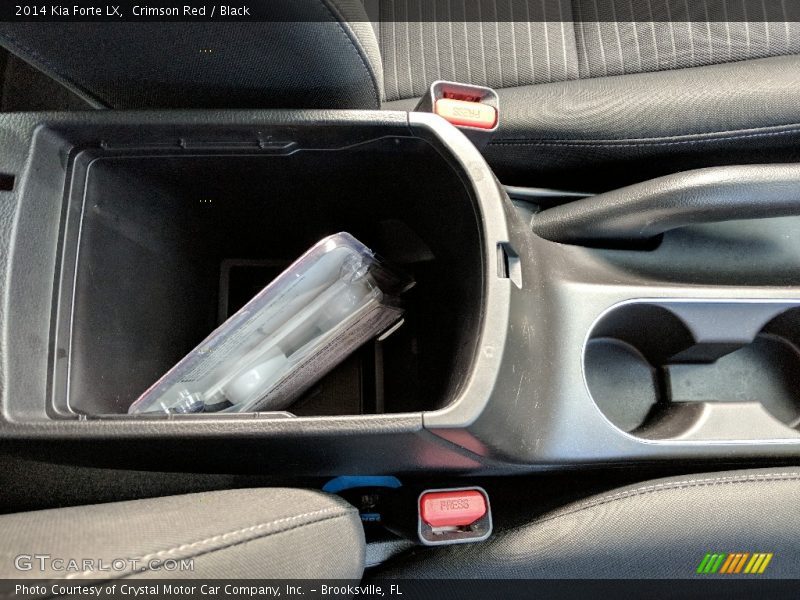 Crimson Red / Black 2014 Kia Forte LX
