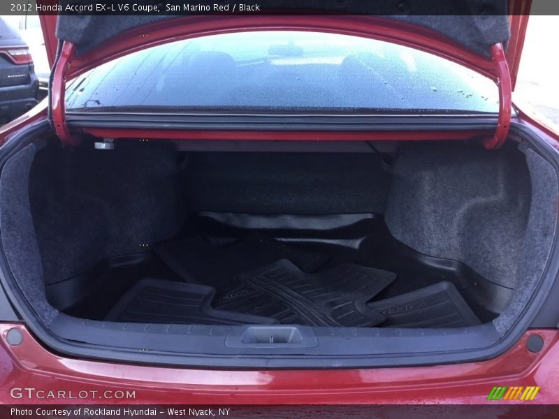 San Marino Red / Black 2012 Honda Accord EX-L V6 Coupe