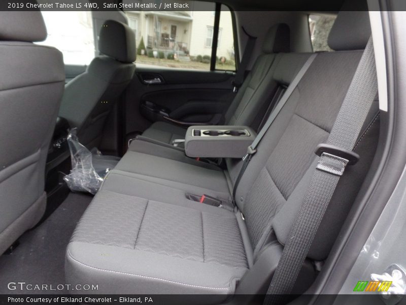 Satin Steel Metallic / Jet Black 2019 Chevrolet Tahoe LS 4WD