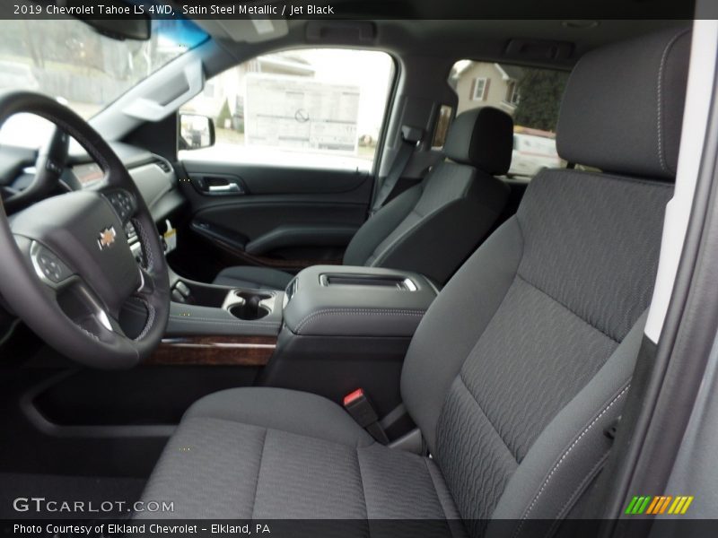 Satin Steel Metallic / Jet Black 2019 Chevrolet Tahoe LS 4WD