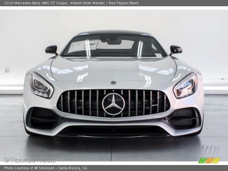 Iridium Silver Metallic / Red Pepper/Black 2019 Mercedes-Benz AMG GT Coupe