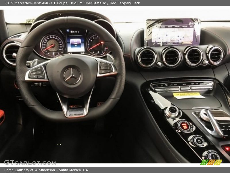 Controls of 2019 AMG GT Coupe