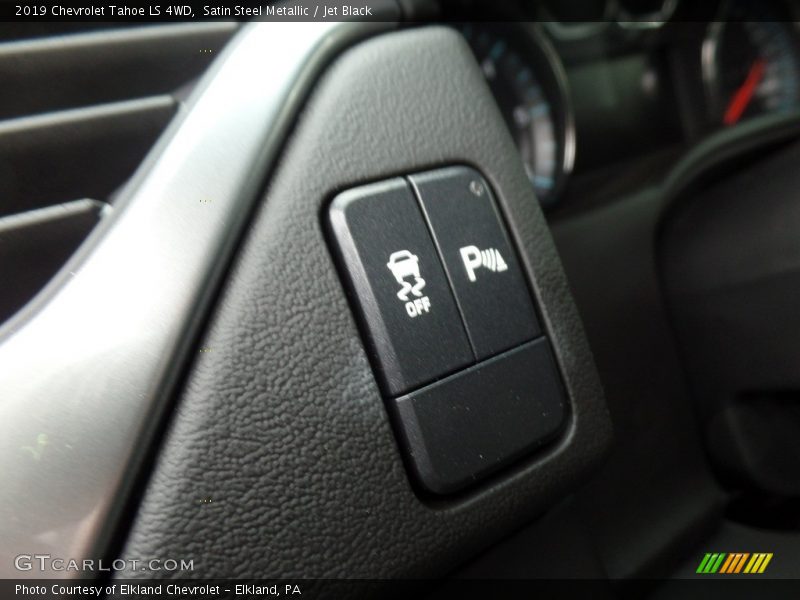 Satin Steel Metallic / Jet Black 2019 Chevrolet Tahoe LS 4WD