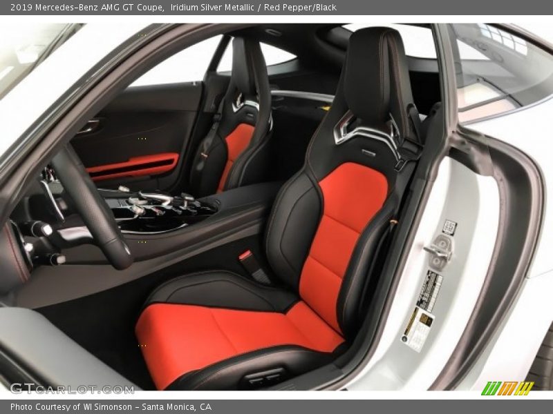  2019 AMG GT Coupe Red Pepper/Black Interior