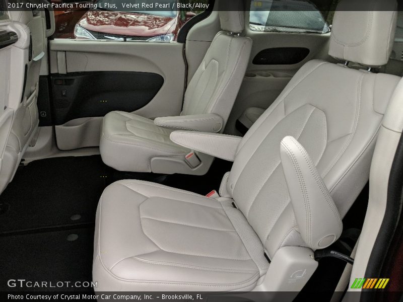 Velvet Red Pearl / Black/Alloy 2017 Chrysler Pacifica Touring L Plus