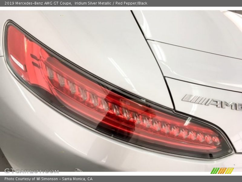 Iridium Silver Metallic / Red Pepper/Black 2019 Mercedes-Benz AMG GT Coupe