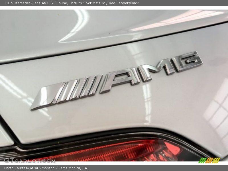 Iridium Silver Metallic / Red Pepper/Black 2019 Mercedes-Benz AMG GT Coupe