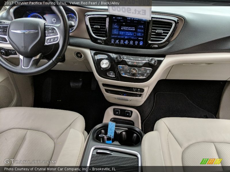 Velvet Red Pearl / Black/Alloy 2017 Chrysler Pacifica Touring L Plus
