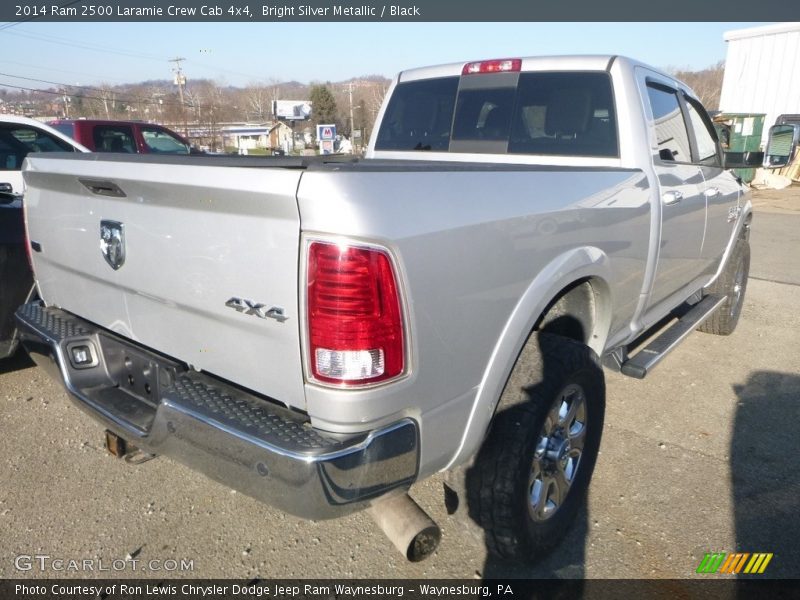 Bright Silver Metallic / Black 2014 Ram 2500 Laramie Crew Cab 4x4