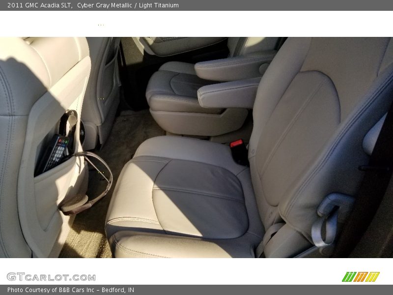 Cyber Gray Metallic / Light Titanium 2011 GMC Acadia SLT