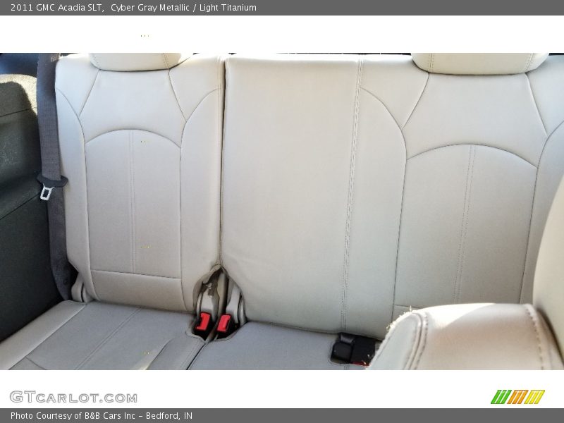 Cyber Gray Metallic / Light Titanium 2011 GMC Acadia SLT
