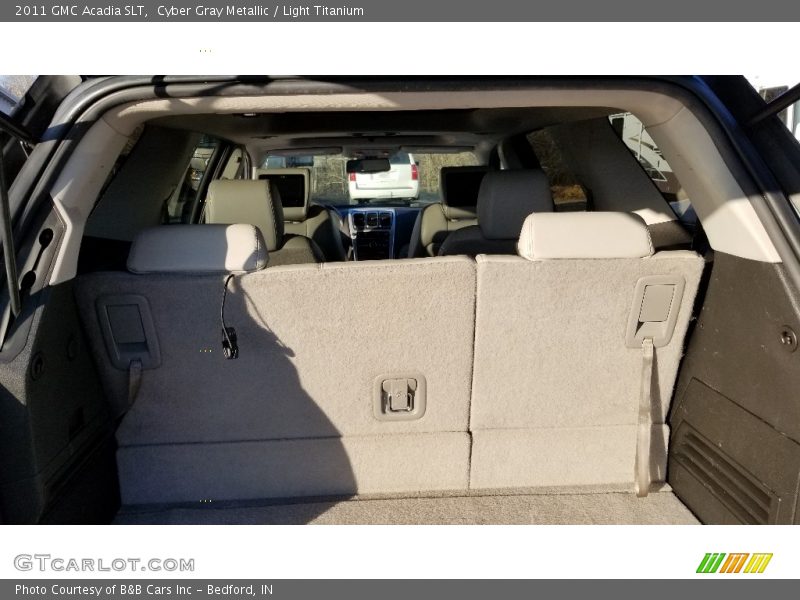 Cyber Gray Metallic / Light Titanium 2011 GMC Acadia SLT