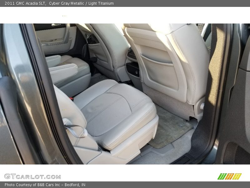 Cyber Gray Metallic / Light Titanium 2011 GMC Acadia SLT