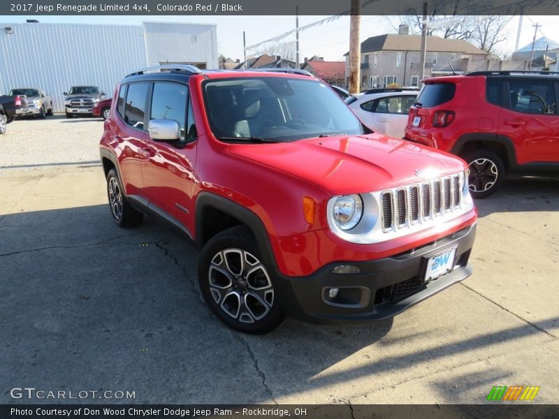 Colorado Red / Black 2017 Jeep Renegade Limited 4x4