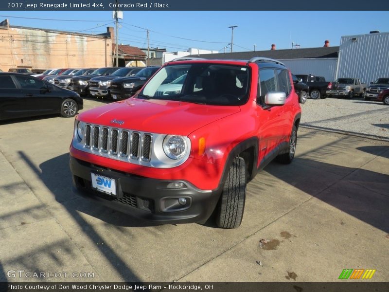 Colorado Red / Black 2017 Jeep Renegade Limited 4x4