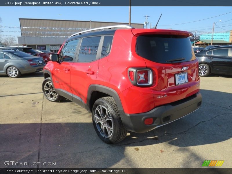 Colorado Red / Black 2017 Jeep Renegade Limited 4x4