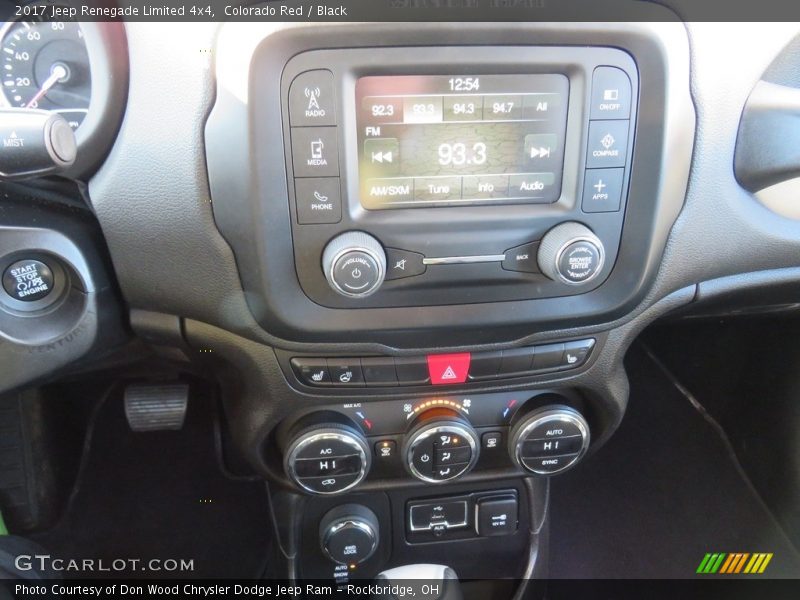 Colorado Red / Black 2017 Jeep Renegade Limited 4x4