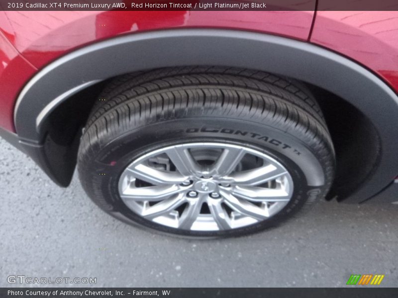 Red Horizon Tintcoat / Light Platinum/Jet Black 2019 Cadillac XT4 Premium Luxury AWD