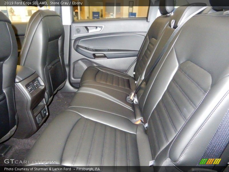 Stone Gray / Ebony 2019 Ford Edge SEL AWD