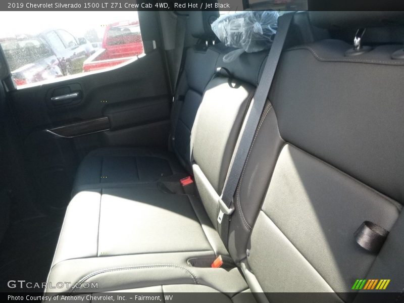 Red Hot / Jet Black 2019 Chevrolet Silverado 1500 LT Z71 Crew Cab 4WD