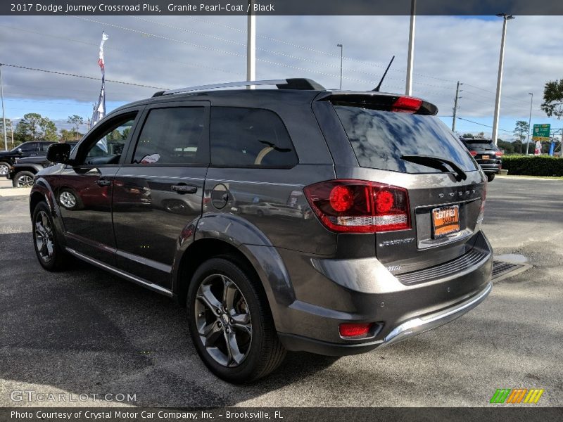 Granite Pearl-Coat / Black 2017 Dodge Journey Crossroad Plus
