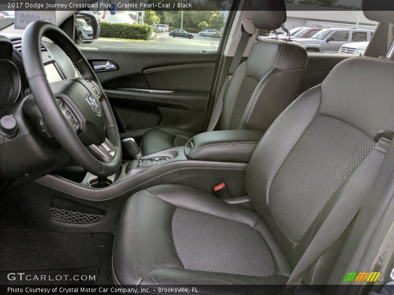 Granite Pearl-Coat / Black 2017 Dodge Journey Crossroad Plus