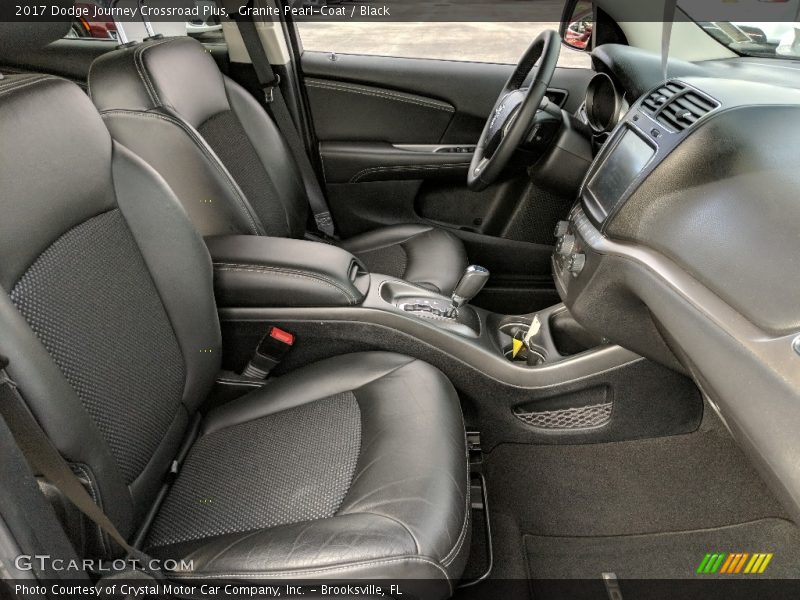 Granite Pearl-Coat / Black 2017 Dodge Journey Crossroad Plus