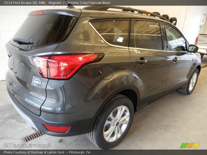 Magnetic / Chromite Gray/Charcoal Black 2019 Ford Escape SEL 4WD