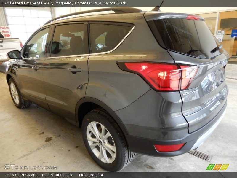 Magnetic / Chromite Gray/Charcoal Black 2019 Ford Escape SEL 4WD