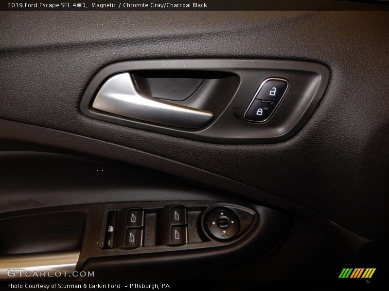 Magnetic / Chromite Gray/Charcoal Black 2019 Ford Escape SEL 4WD