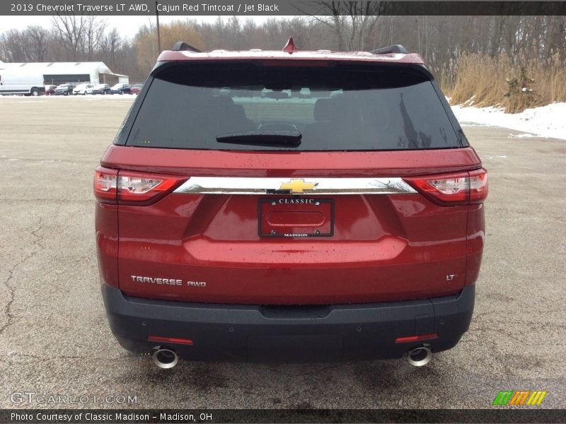 Cajun Red Tintcoat / Jet Black 2019 Chevrolet Traverse LT AWD